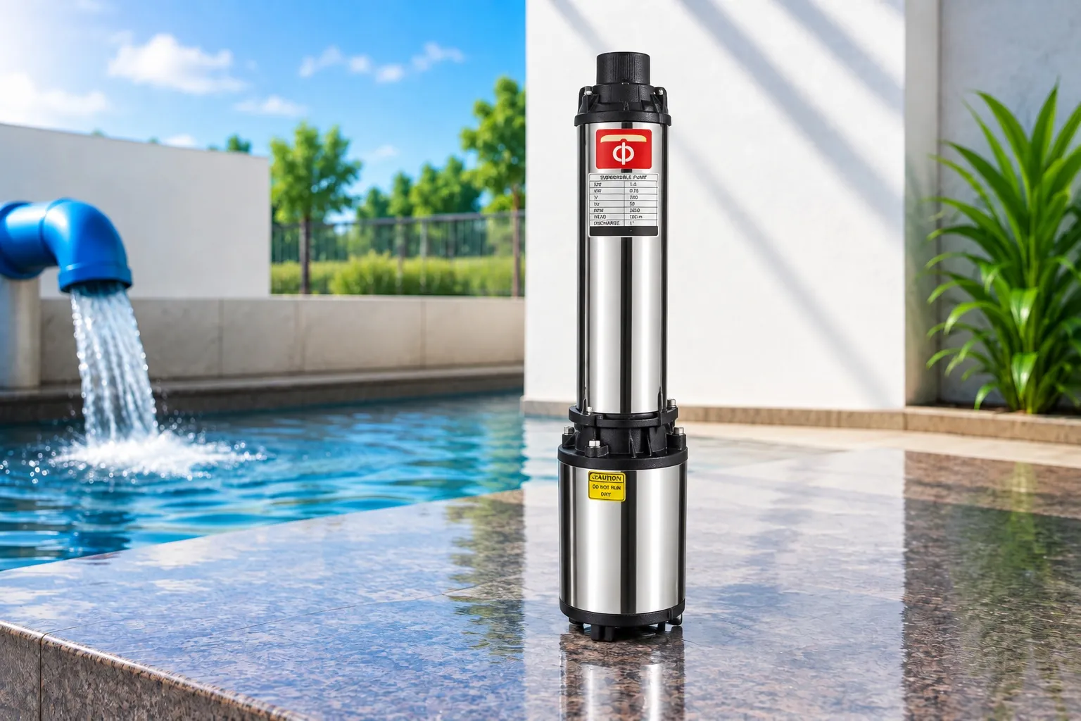 Vertical Single Phase Openwell Submersible Monoblocks (VSM Series)